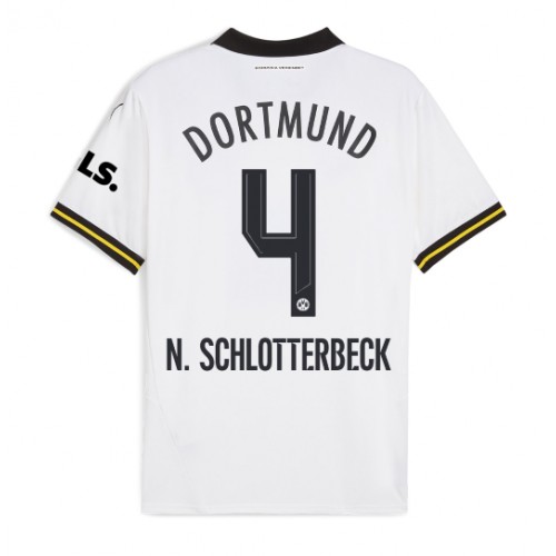 Dres Borussia Dortmund Nico Schlotterbeck #4 Rezervni 2024-25 Kratak Rukav